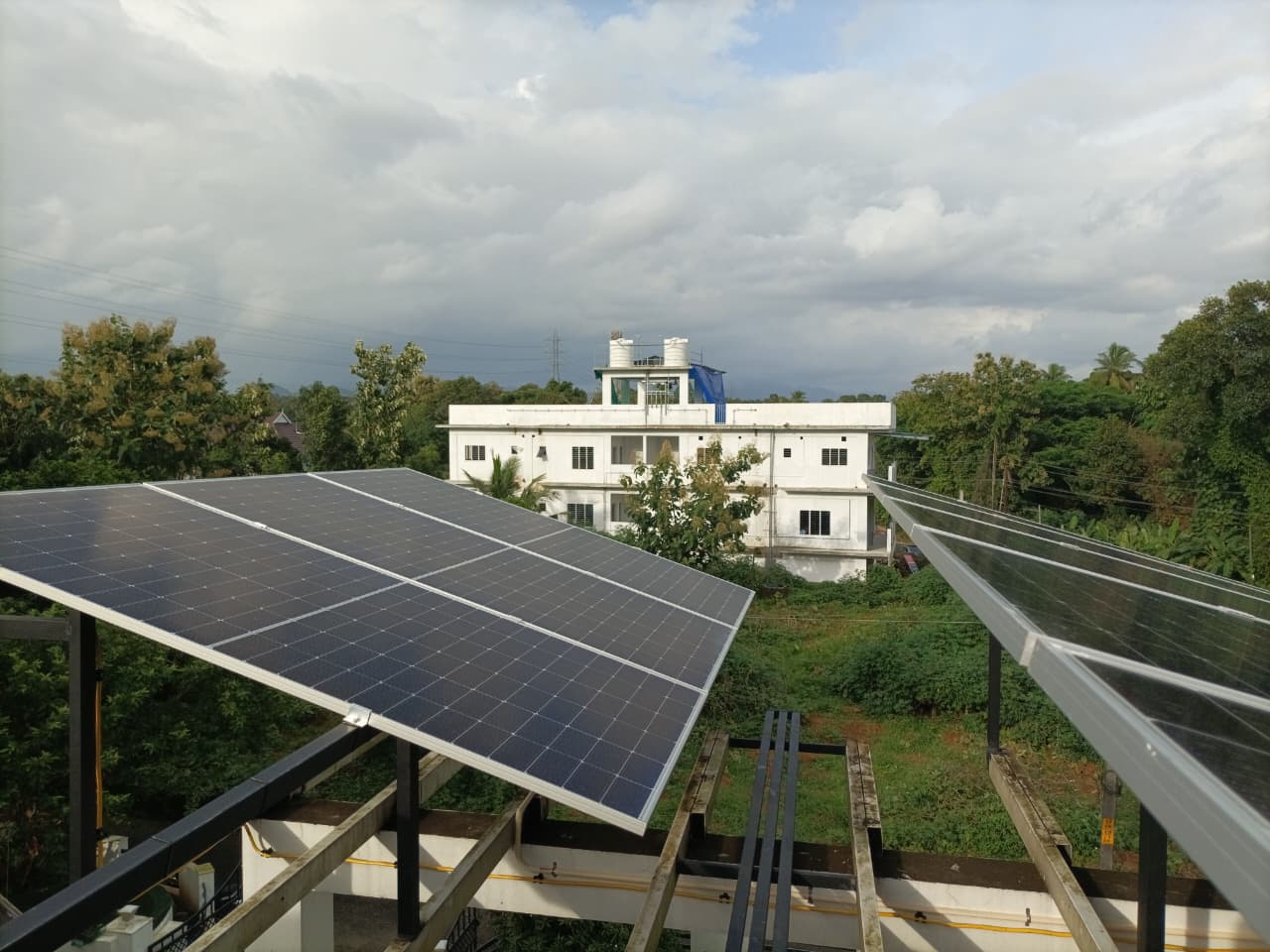 Achamma Thomas Solar Installation